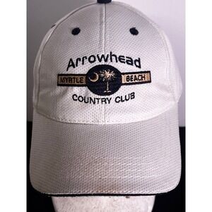 Town Talk Arrowhead Country Club Myrtle Beach Baseball Cap Men Back Strap Cotton